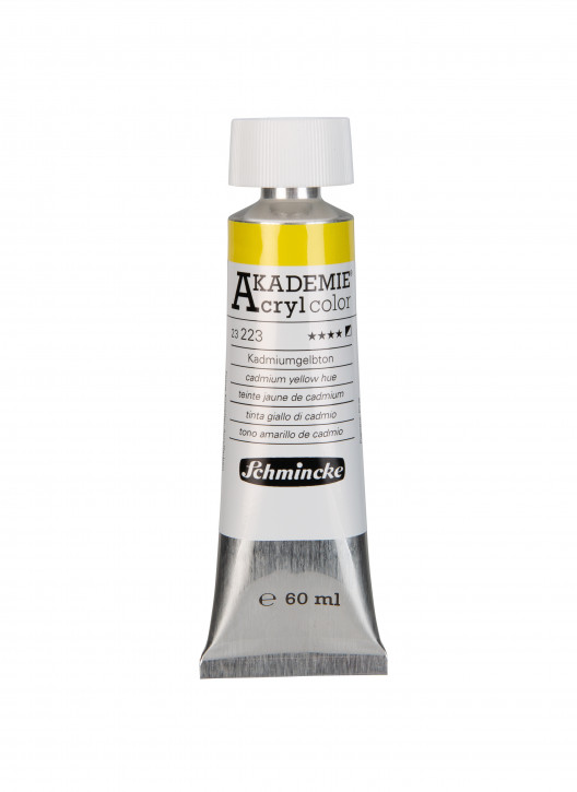 AKADEMIE Acryl Color 60ml Tube, Kadmiumgelbton