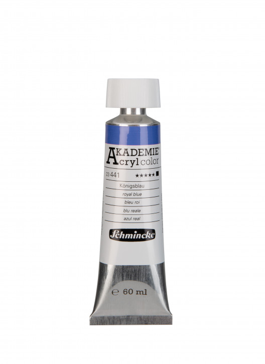 AKADEMIE Acryl Color 60ml Tube, Königsblau