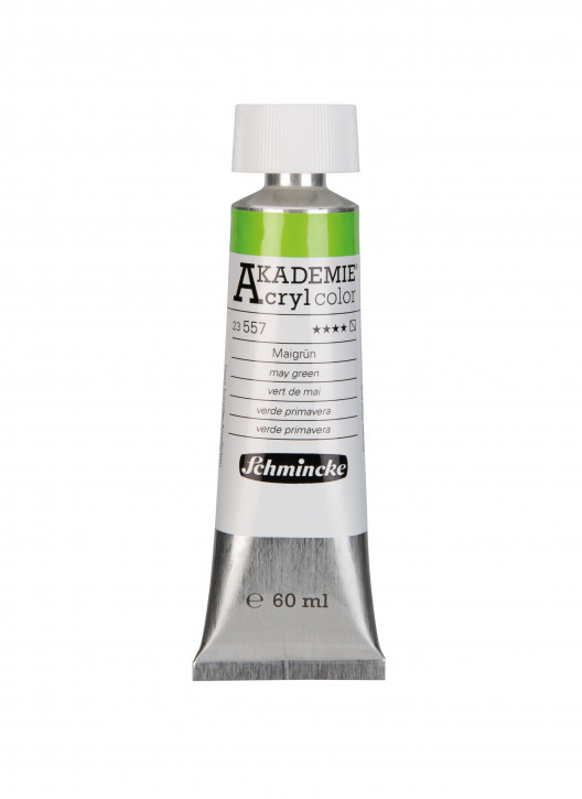 AKADEMIE Acryl Color 60ml Tube, Maigrün