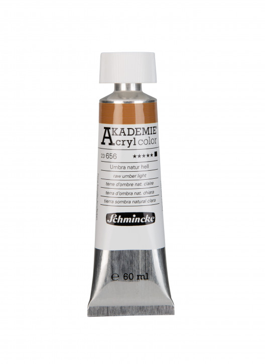 AKADEMIE Acryl Color 60ml Tube, Umbra Natur hell