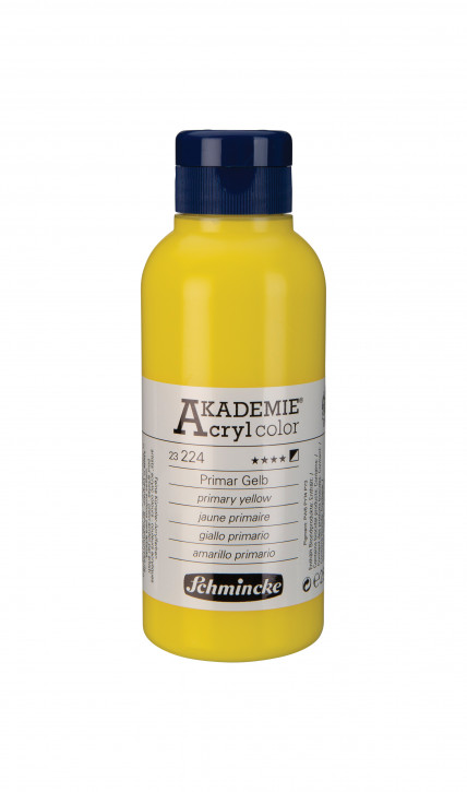 AKADEMIE Acryl Color 250ml Tube-Primär Gelb