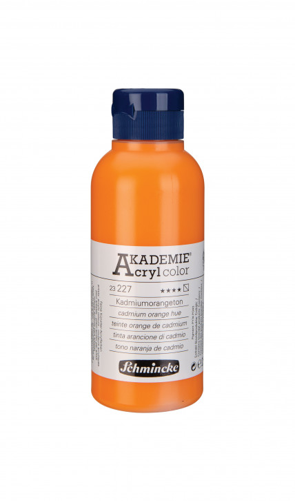 AKADEMIE Acryl Color 250ml Tube-Kadmiumorangeton
