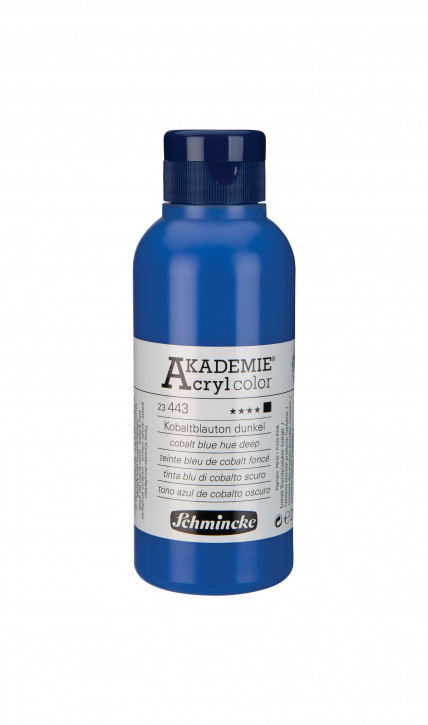 AKADEMIE Acryl Color 250ml Tube-Kobaltblau dunkel