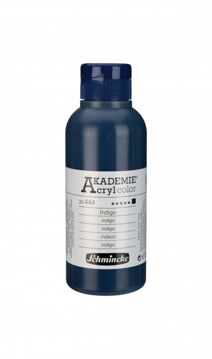 AKADEMIE Acryl Color 250ml Tube-Indigo