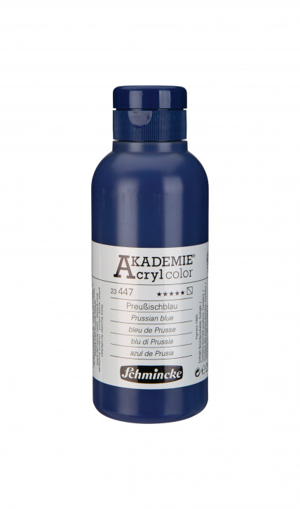 AKADEMIE Acryl Color 250ml Tube-Preußischblau