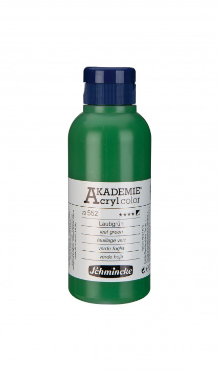 AKADEMIE Acryl Color 250ml Tube-Laubgrün