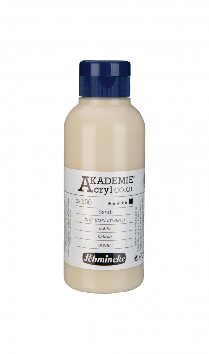 AKADEMIE Acryl Color 250ml Tube-Sand