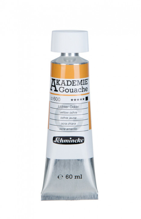 AKADEMIE® Gouache, Lichter Ocker Tube 60 ml, Sorte 22