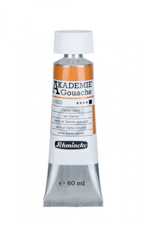 AKADEMIE® Gouache, Siena Natur Tube 60 ml, Sorte 22
