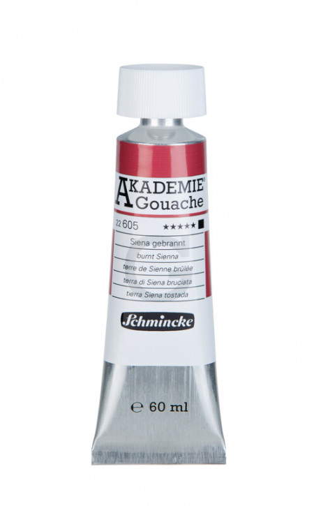 AKADEMIE® Gouache, Siena gebrannt Tube 60 ml, Sorte 22