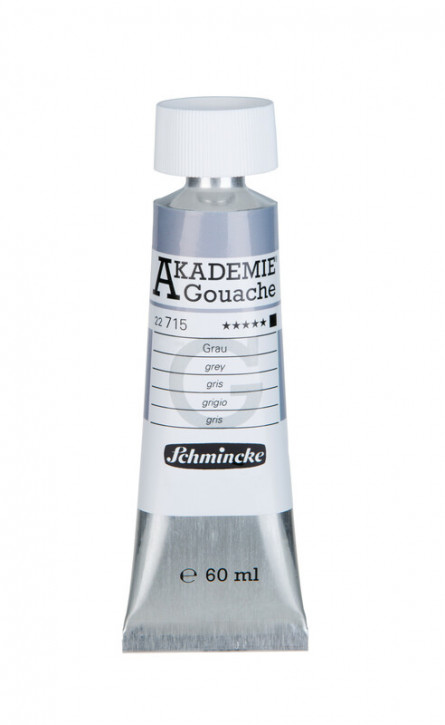 AKADEMIE® Gouache, Grau Tube 60 ml, Sorte 22