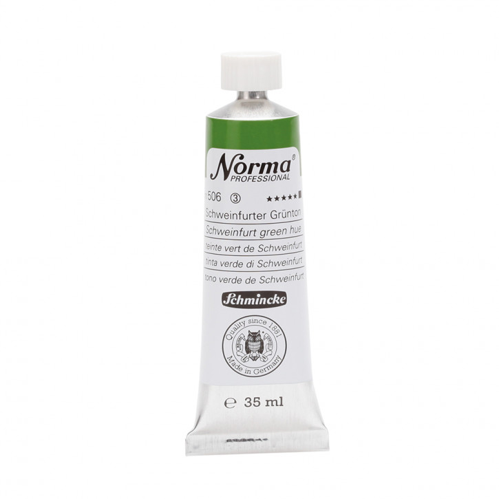 Schmincke Norma Professional, 35 ml, Schweinfurter Grünton
