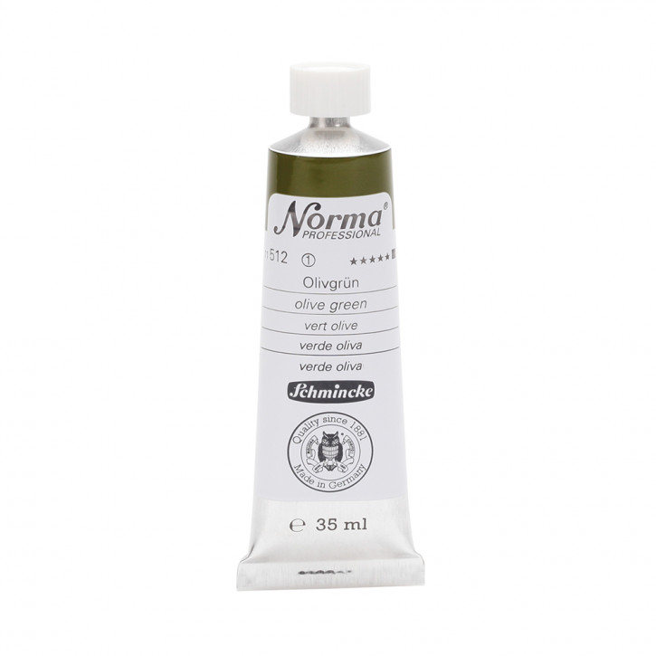 Schmincke Norma Professional, 35 ml, Olivgrün