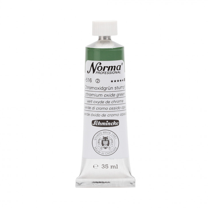 Schmincke Norma Professional, 35 ml, Chromoxidgrün stumpf
