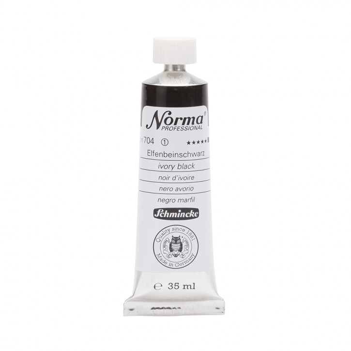 Schmincke Norma Professional, 35 ml, Elfenbeinschwarz