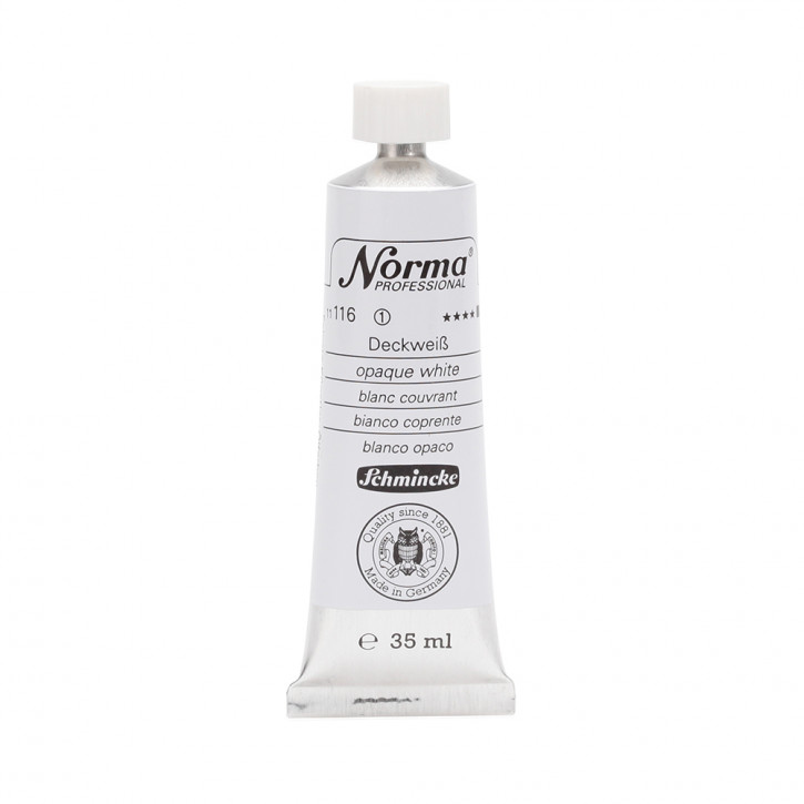 Schmincke Norma Professional, 35 ml, Deckweiß