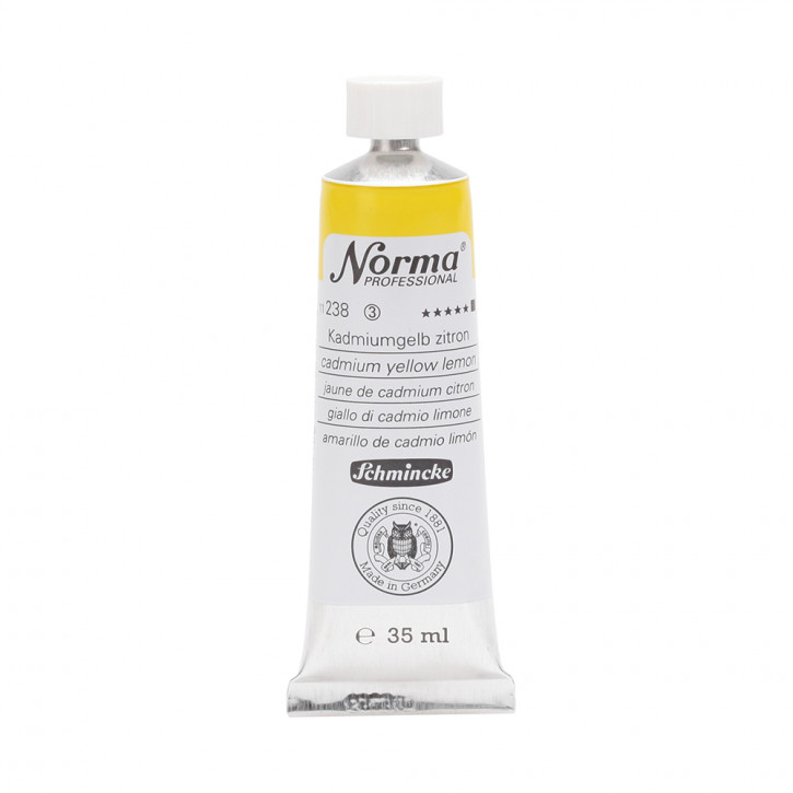 Schmincke Norma Professional, 35 ml, Kadmiumgelb zitron