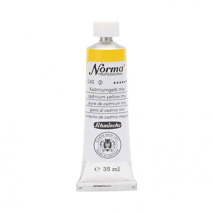 Schmincke Norma Professional, 35 ml, Kadmiumgelb mix