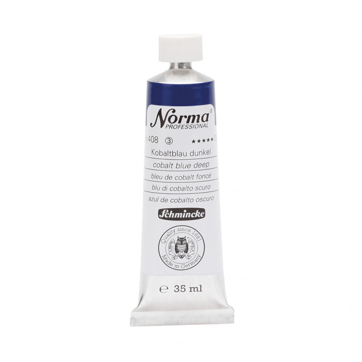 Schmincke Norma Professional, 35 ml, Kobaltblau dunkel