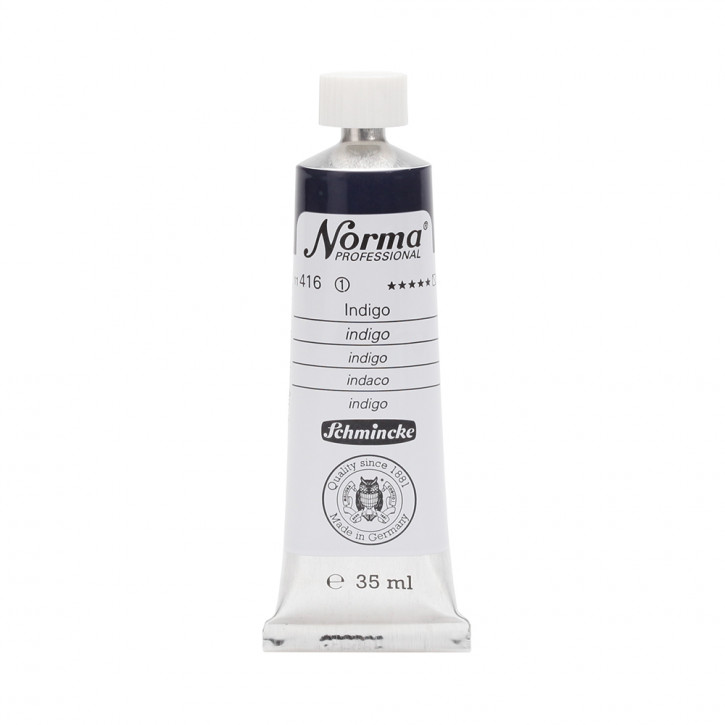 Schmincke Norma Professional, 35 ml, Indigo