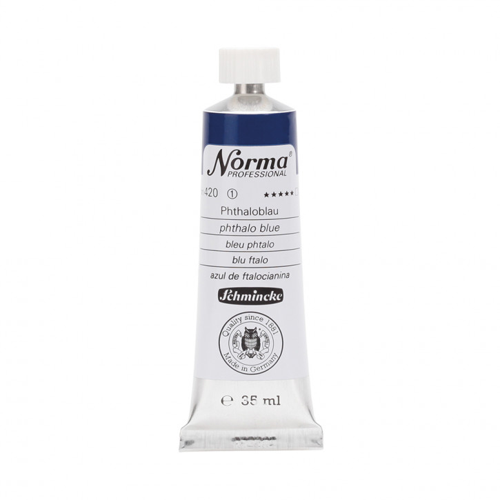 Schmincke Norma Professional, 35 ml, Phthaloblau