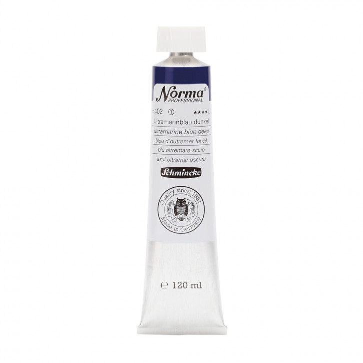 Schmincke Norma Professional, 120 ml, Ultramarinblau dunkel
