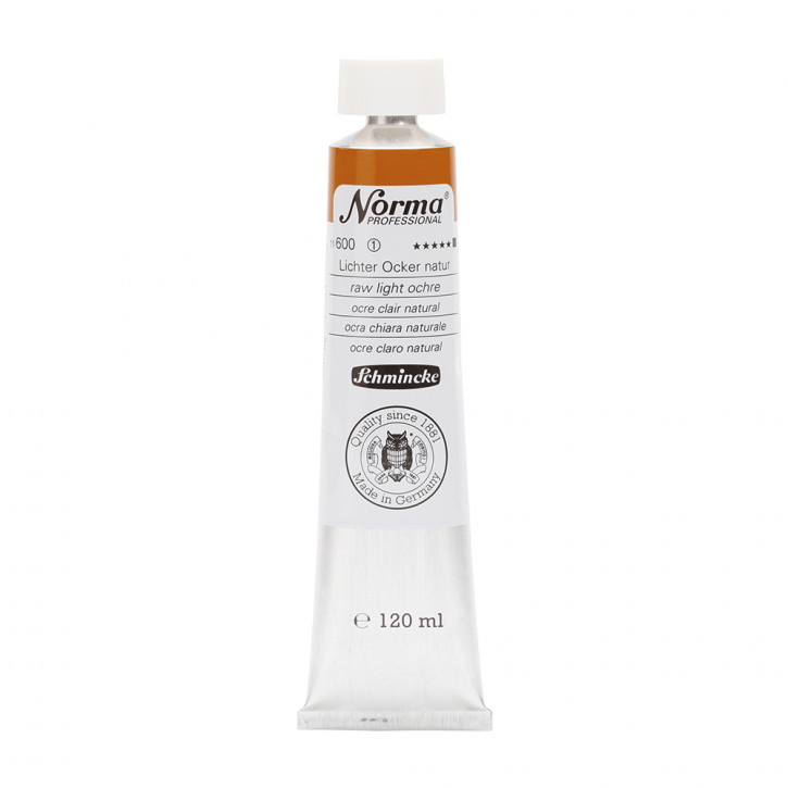 Schmincke Norma Professional, 120 ml, Lichter Ocker natur