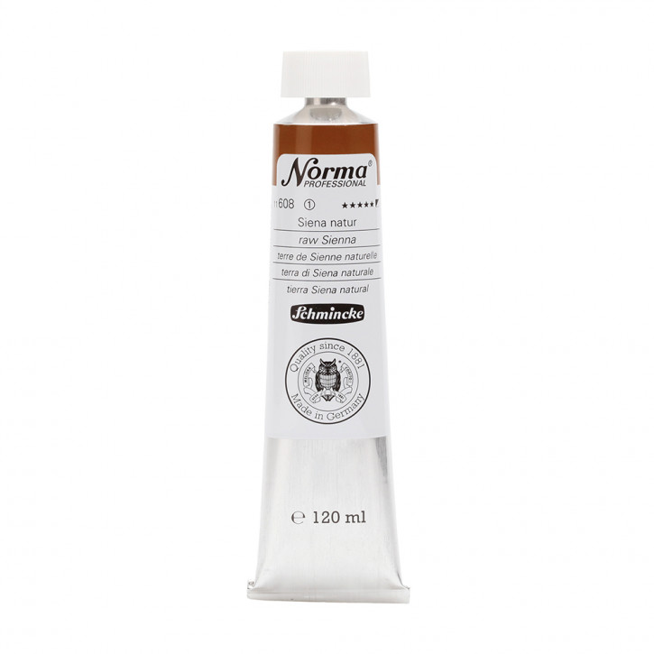 Schmincke Norma Professional, 120 ml, Siena natur