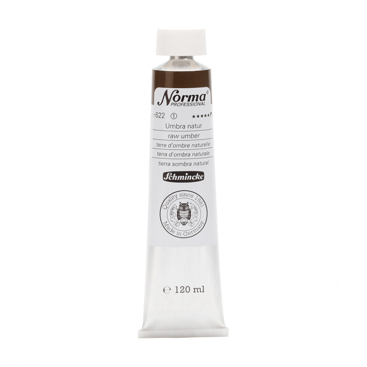 Schmincke Norma Professional, 120 ml, Umbra natur