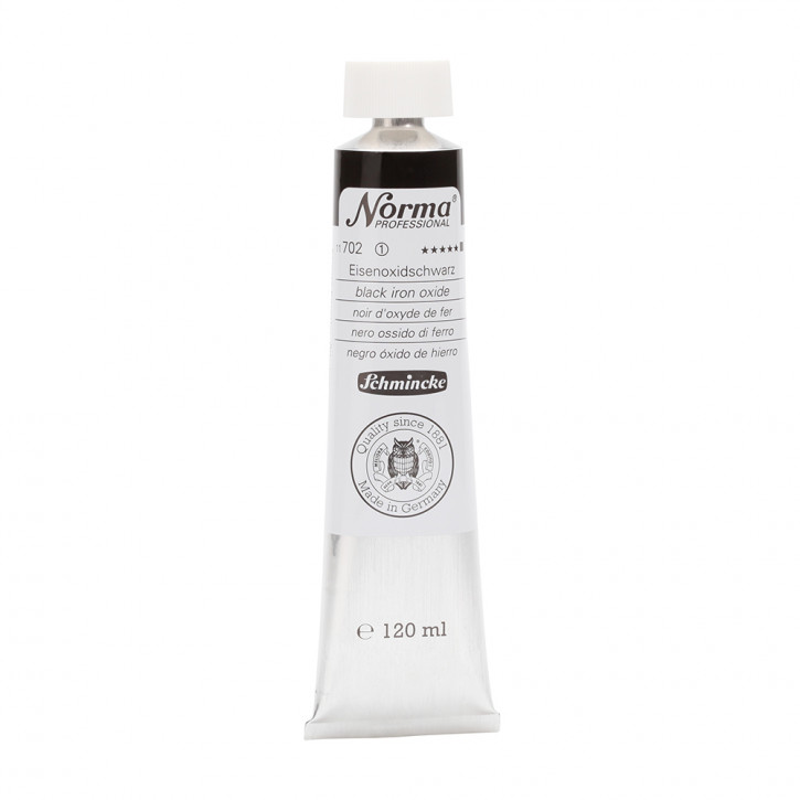 Schmincke Norma Professional, 120 ml, Eisenoxidschwarz