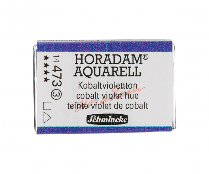 SCHMINCKE HORADAM® Feinste Künstler-Aquarellfarben, Kobaltvioletton 473, 1/1 Näpfchen