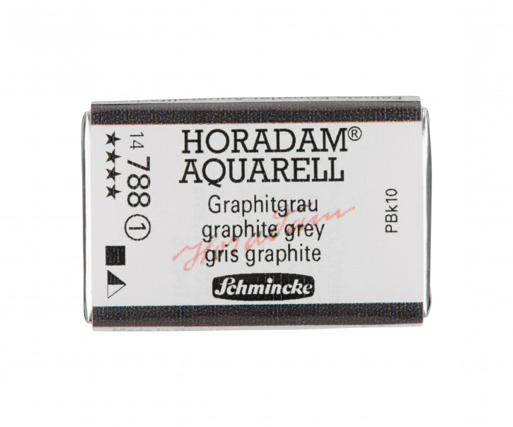 SCHMINCKE HORADAM® Feinste Künstler-Aquarellfarben, Graphitgrau 788, 1/1 Näpfchen