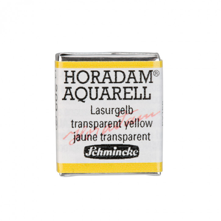 SCHMINCKE HORADAM® Feinste Künstler-Aquarellfarben, Lasurgelb 209, 1/2 Näpfchen