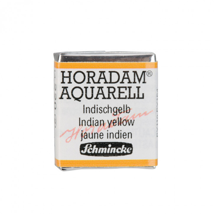 SCHMINCKE HORADAM® Feinste Künstler-Aquarellfarben, Indischgelb 220, 1/2 Näpfchen