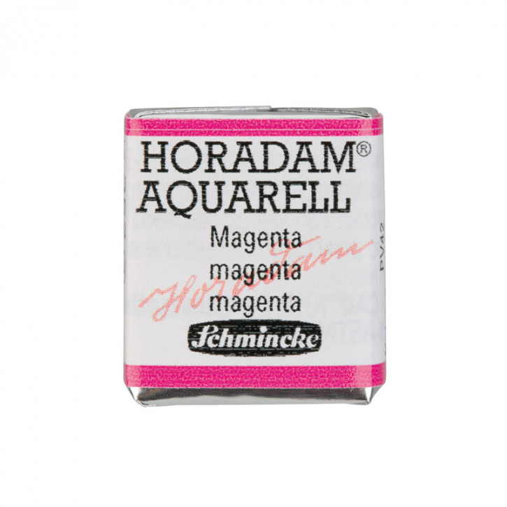 SCHMINCKE HORADAM® Feinste Künstler-Aquarellfarben, Magenta 352, 1/2 Näpfchen
