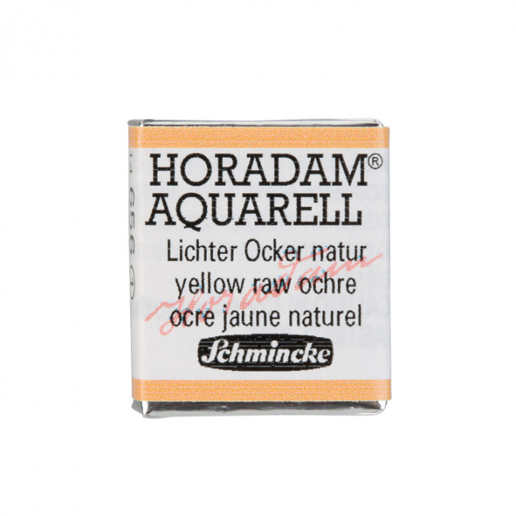 SCHMINCKE HORADAM® Feinste Künstler-Aquarellfarben, Lichter Ocker natur 656, 1/2 Näpfchen