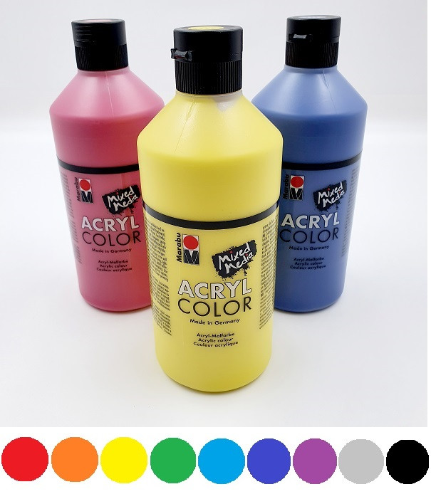 Acryl Color 500 ml Mixed Media