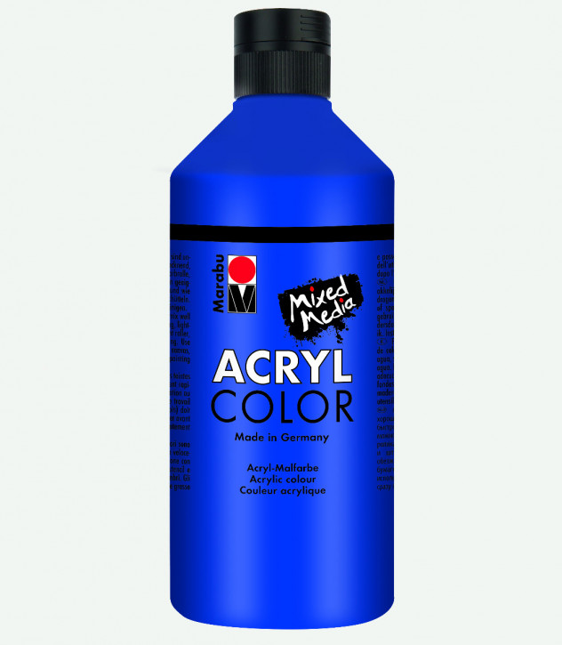 Acryl Color 500 ml Mixed Media-Dunkelblau
