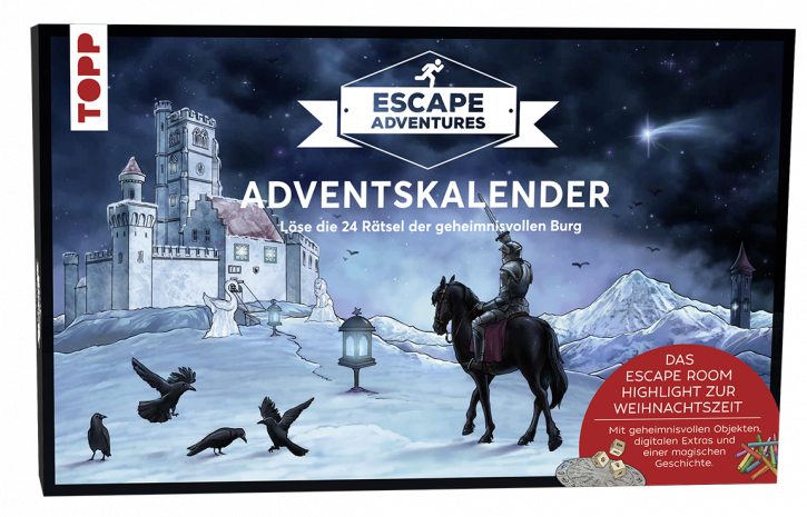 Adventskalender Escape Adventures - Die geheimnisvolle Burg