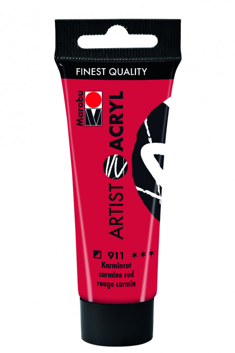 Artist Acryl 22 ml Marabu-Karminrot