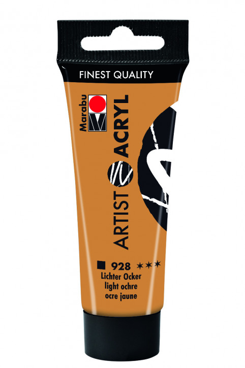 Artist Acryl 22 ml Marabu-Lichter Ocker