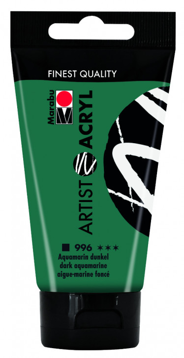 Artist Acryl 75 ml Marabu-Aquamarin dunkel