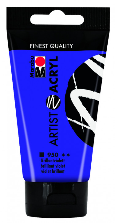 Artist Acryl 75 ml Marabu-Brillantviolett
