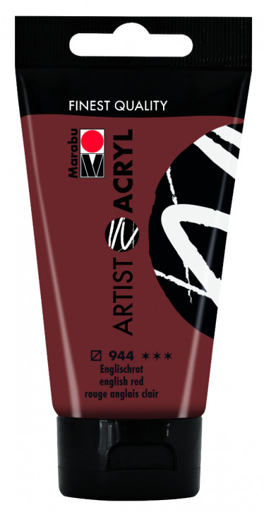 Artist Acryl 75 ml Marabu-Englischrot