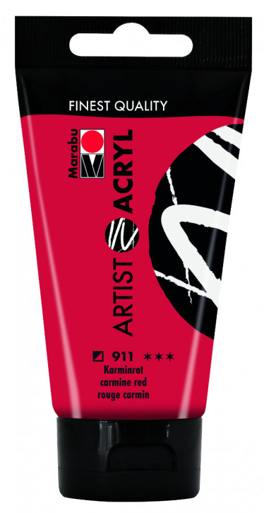 Artist Acryl 75 ml Marabu-Karminrot
