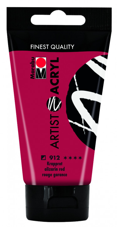 Artist Acryl 75 ml Marabu-Krapprot