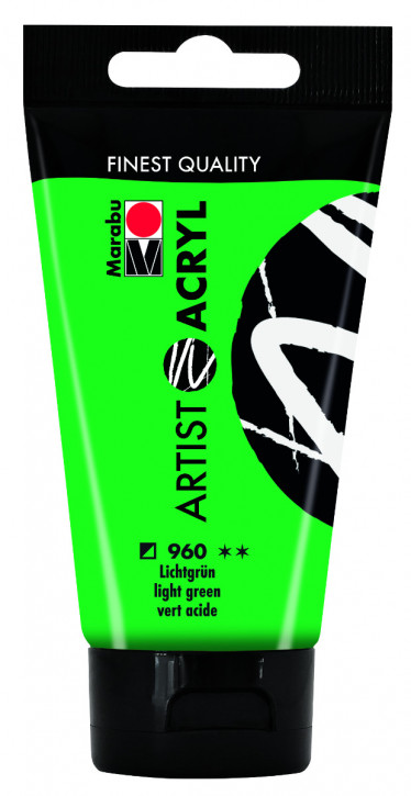 Artist Acryl 75 ml Marabu-Lichtgrün