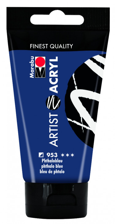 Artist Acryl 75 ml Marabu-Phthaloblau