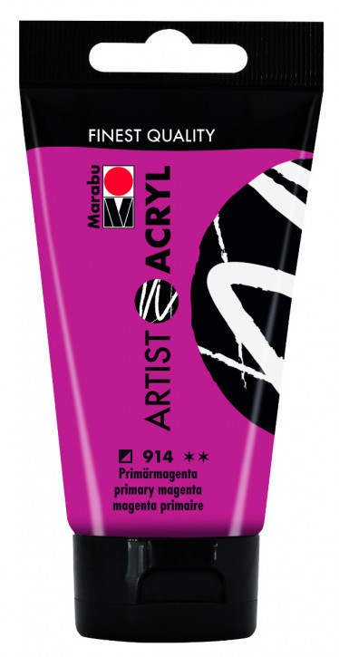 Artist Acryl 75 ml Marabu-Primärmagenta