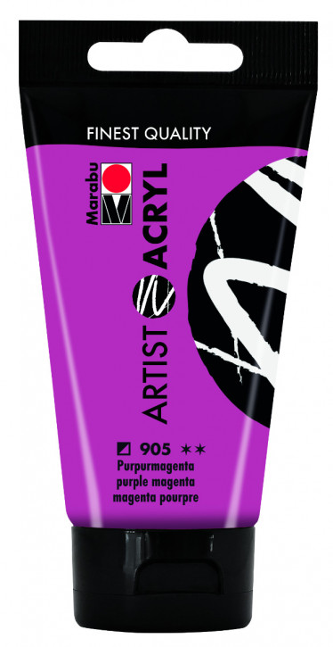Artist Acryl 75 ml Marabu-Purpurmagenta